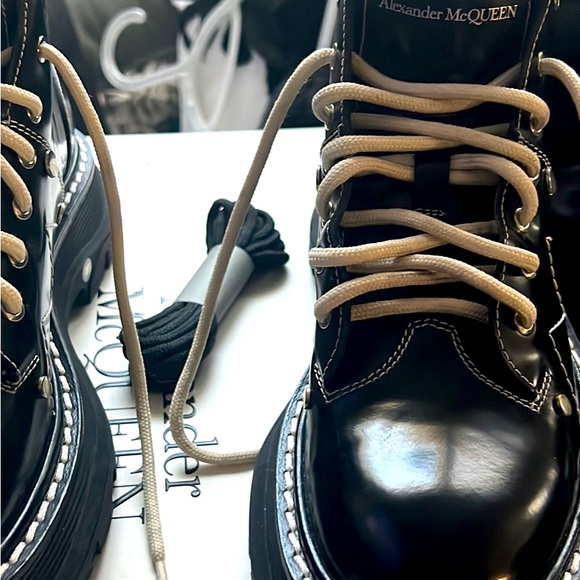Never worn Alexander McQueen queen booties great